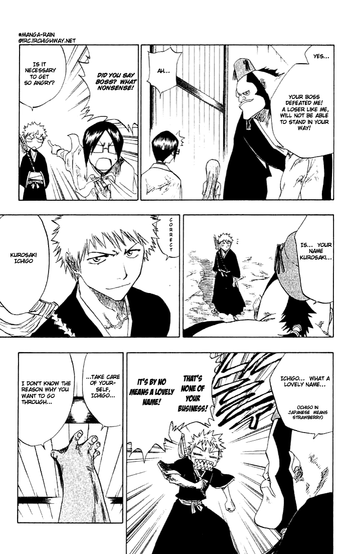 Bleach manga, chapter 74, page 11 of 20