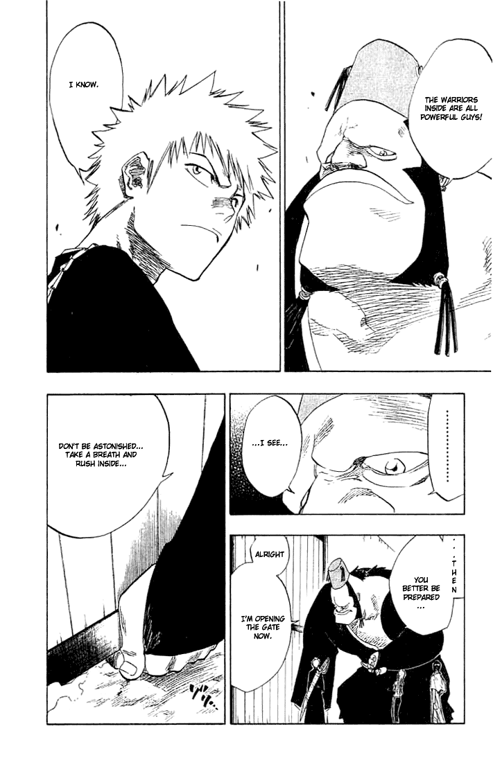 Bleach manga, chapter 74, page 12 of 20