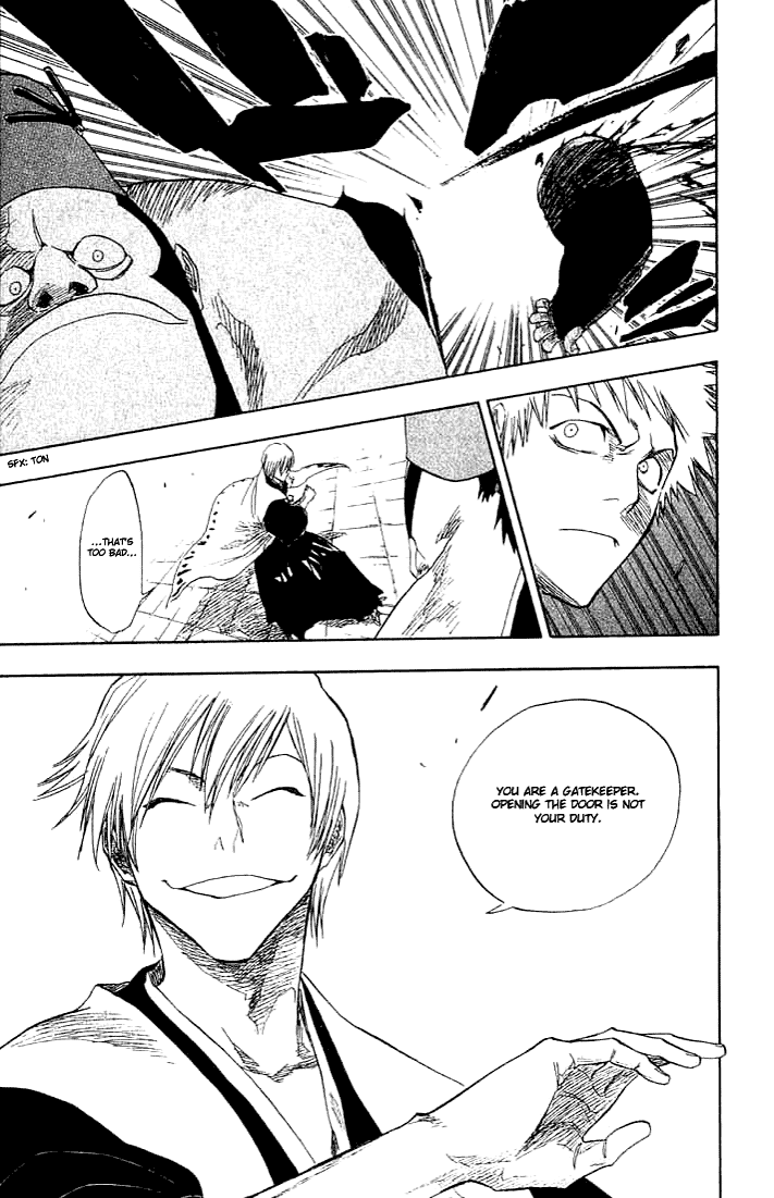 Bleach manga, chapter 74, page 19 of 20