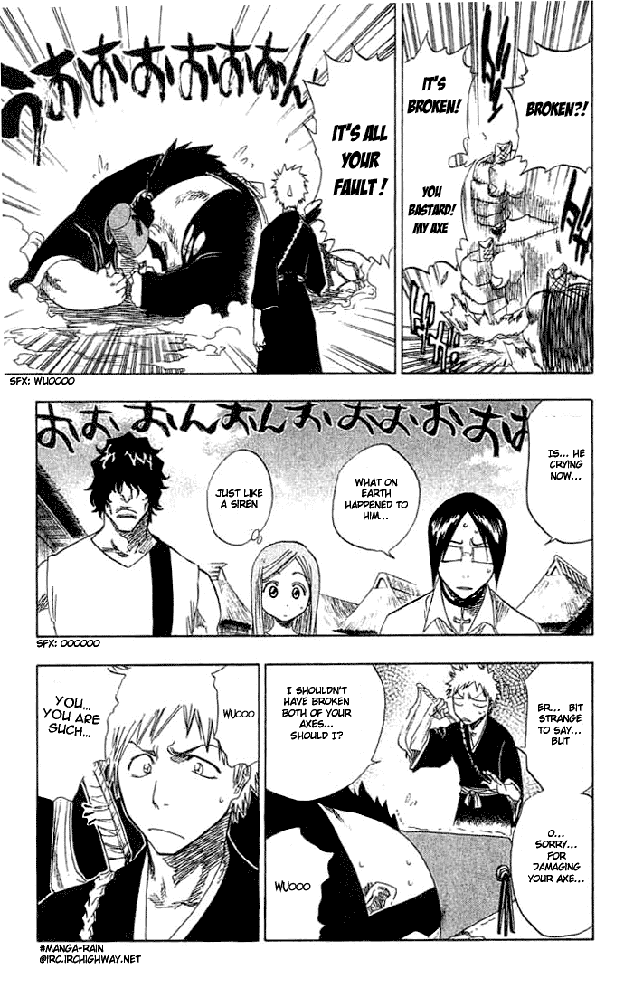 Bleach manga, chapter 74, page 7 of 20