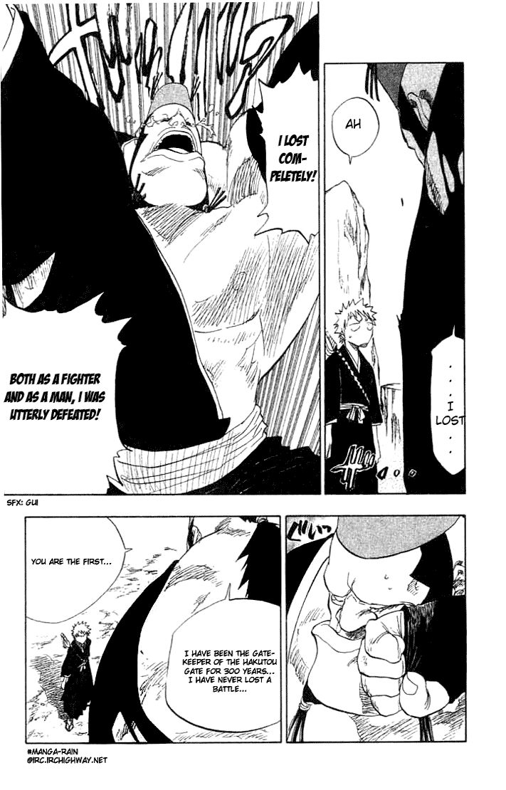 Bleach manga, chapter 74, page 9 of 20