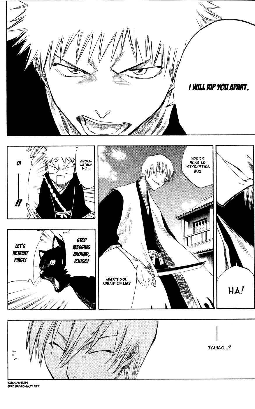 Bleach manga, chapter 75, page 13 of 20