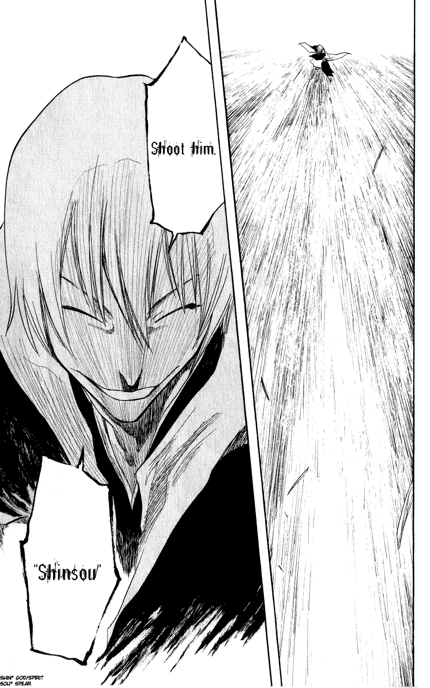 Bleach manga, chapter 75, page 16 of 20