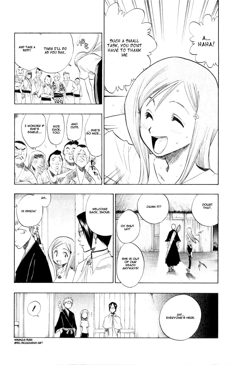 Bleach manga, chapter 76, page 13 of 19