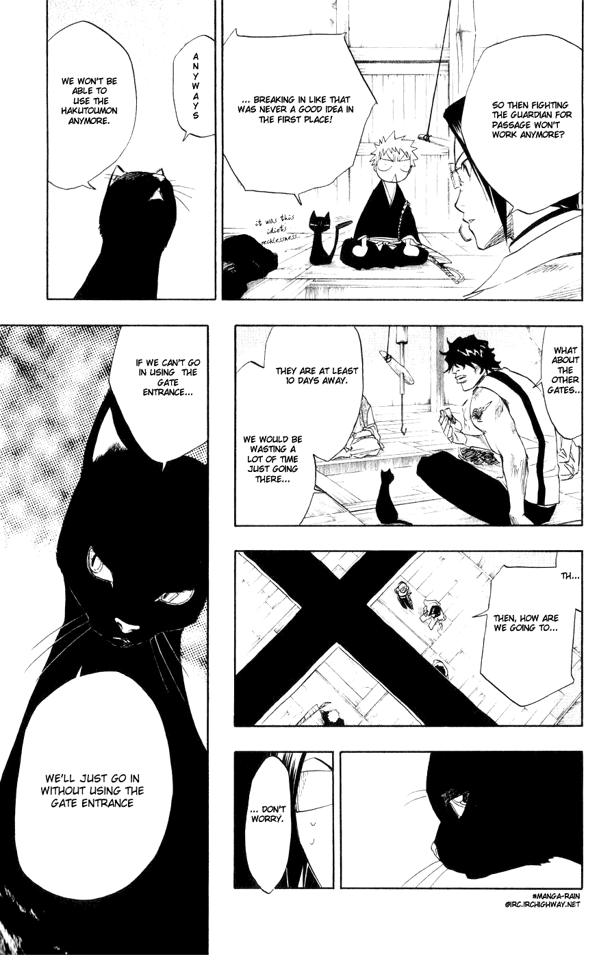 Bleach manga, chapter 76, page 15 of 19