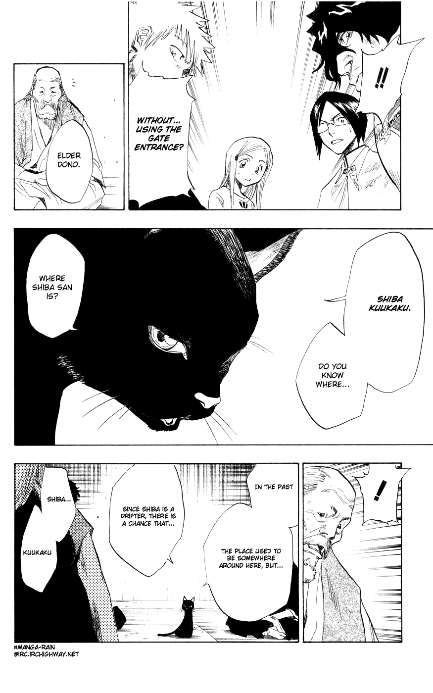 Bleach manga, chapter 76, page 16 of 19