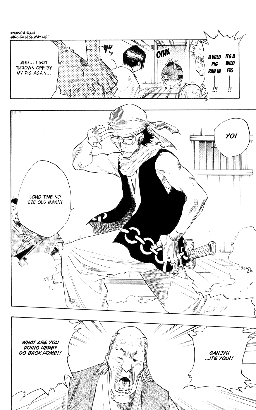 Bleach manga, chapter 76, page 18 of 19