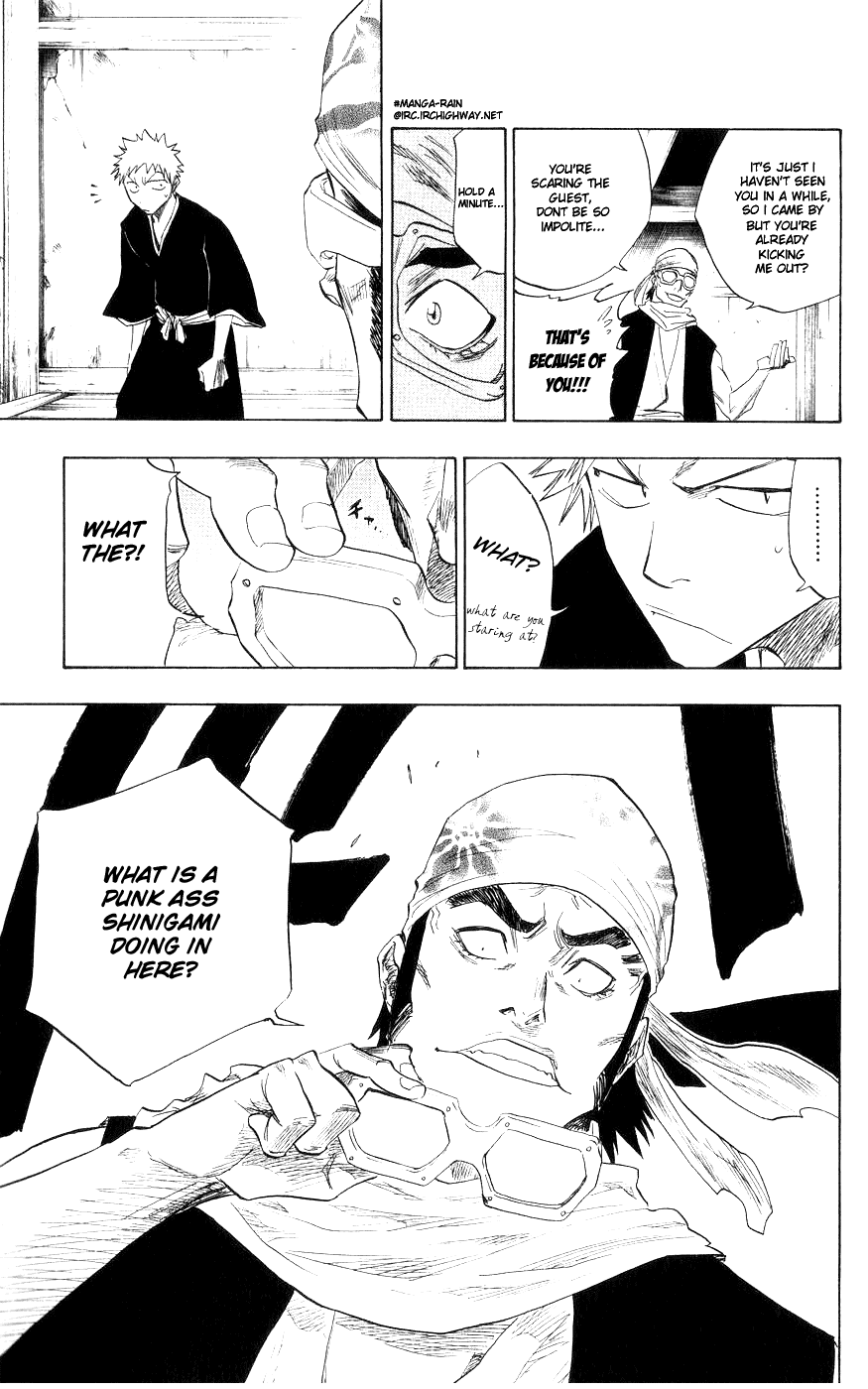 Bleach manga, chapter 76, page 19 of 19