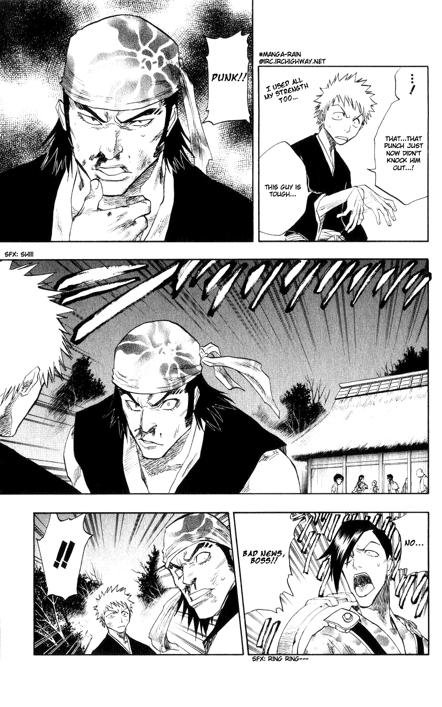 Bleach manga, chapter 77, page 19 of 20