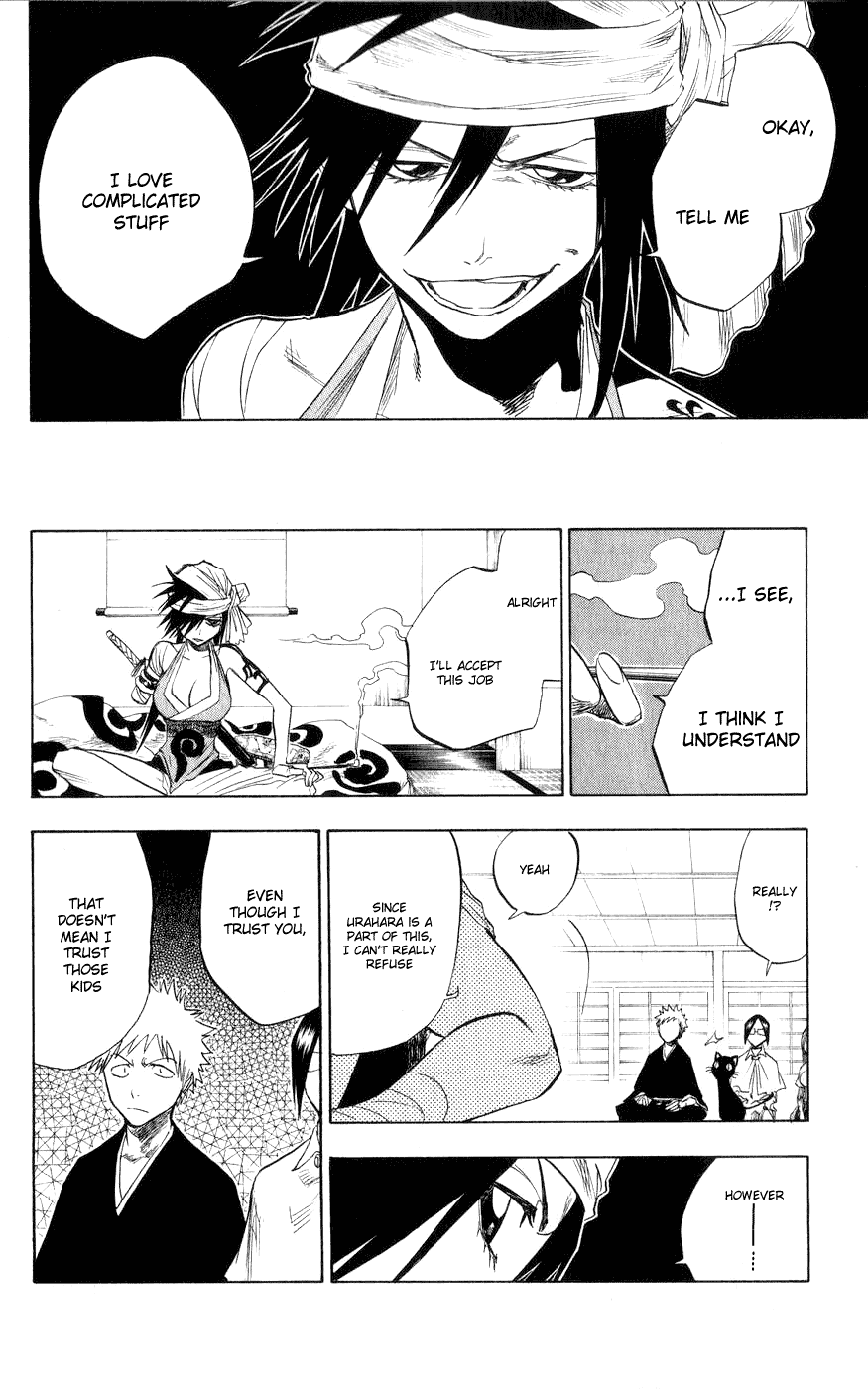 Bleach manga, chapter 78, page 17 of 20