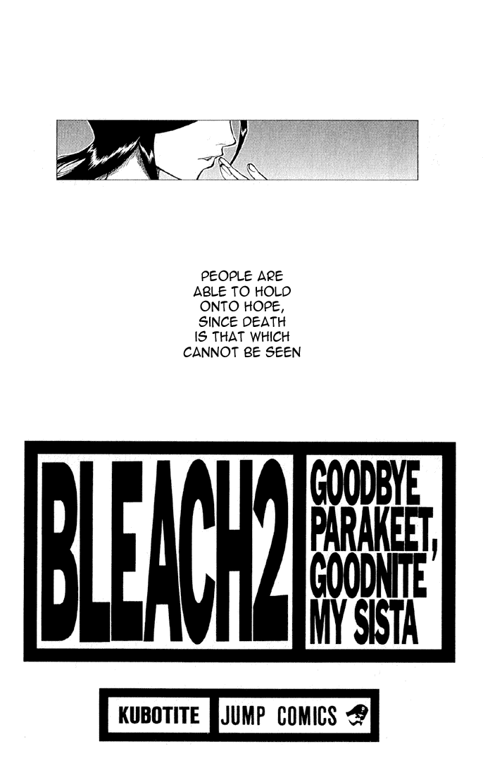 Bleach Chapter 8 page 1 - Chapter 8: Chase Chad Around