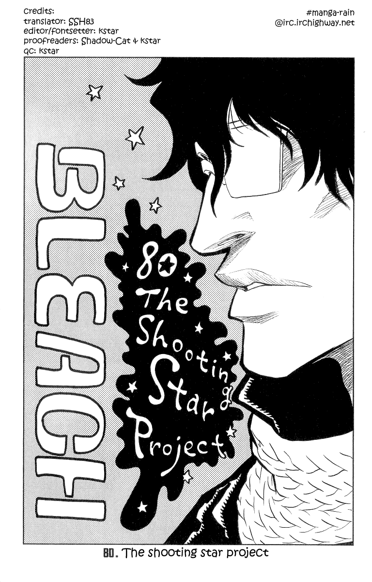 Bleach Chapter 80 page 10 - Chapter 80: The Shooting Star Project