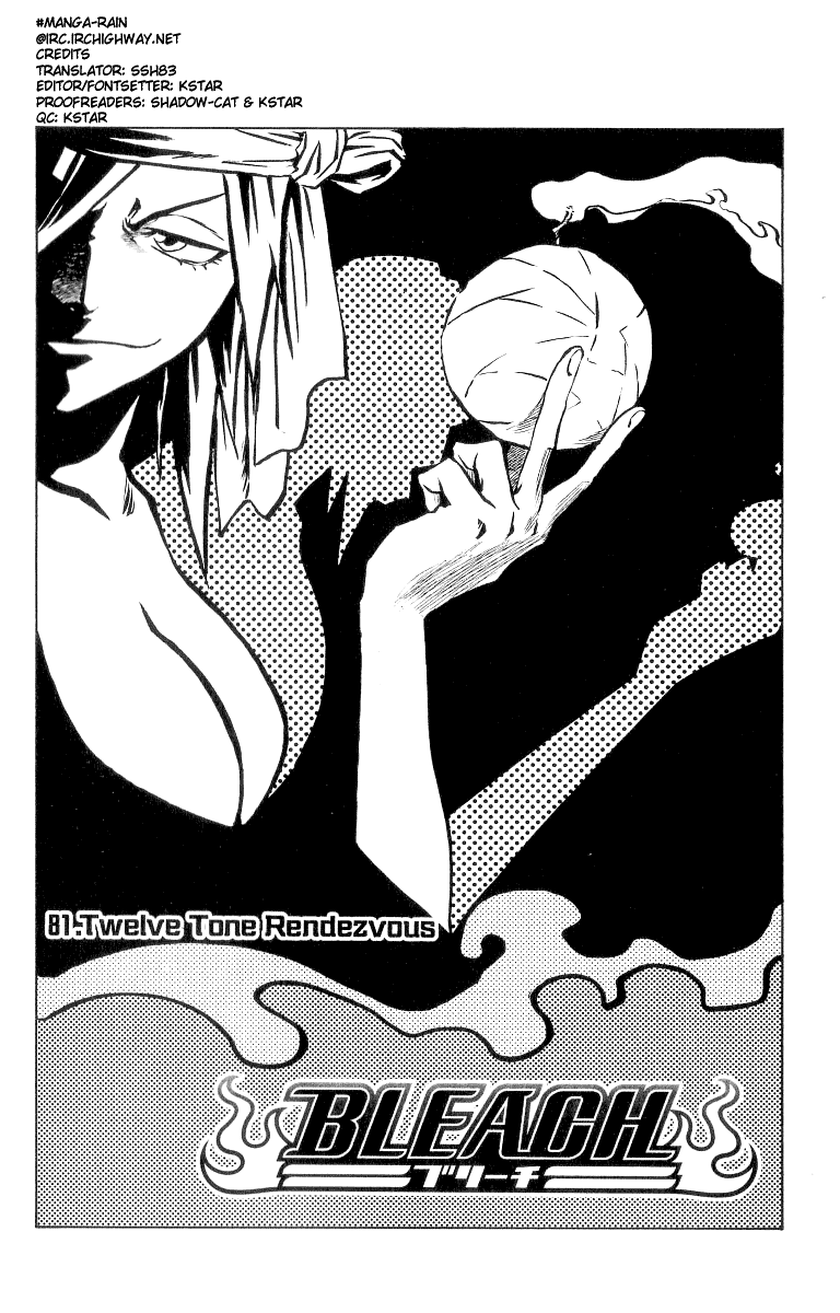Bleach Chapter 81 page 3 - Chapter 81: Twelve-Tone Rendezvous