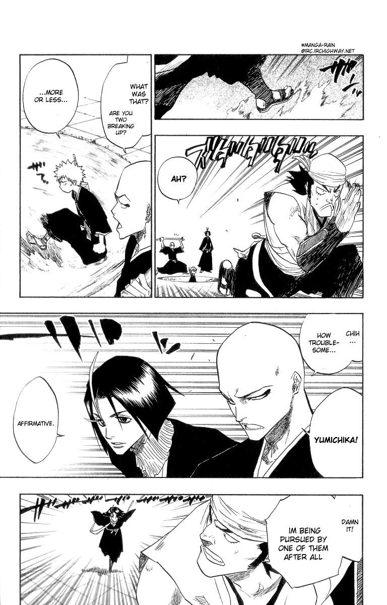 Bleach Chapter 86 page 11 - Chapter 86: Making Good Relations, Ok?