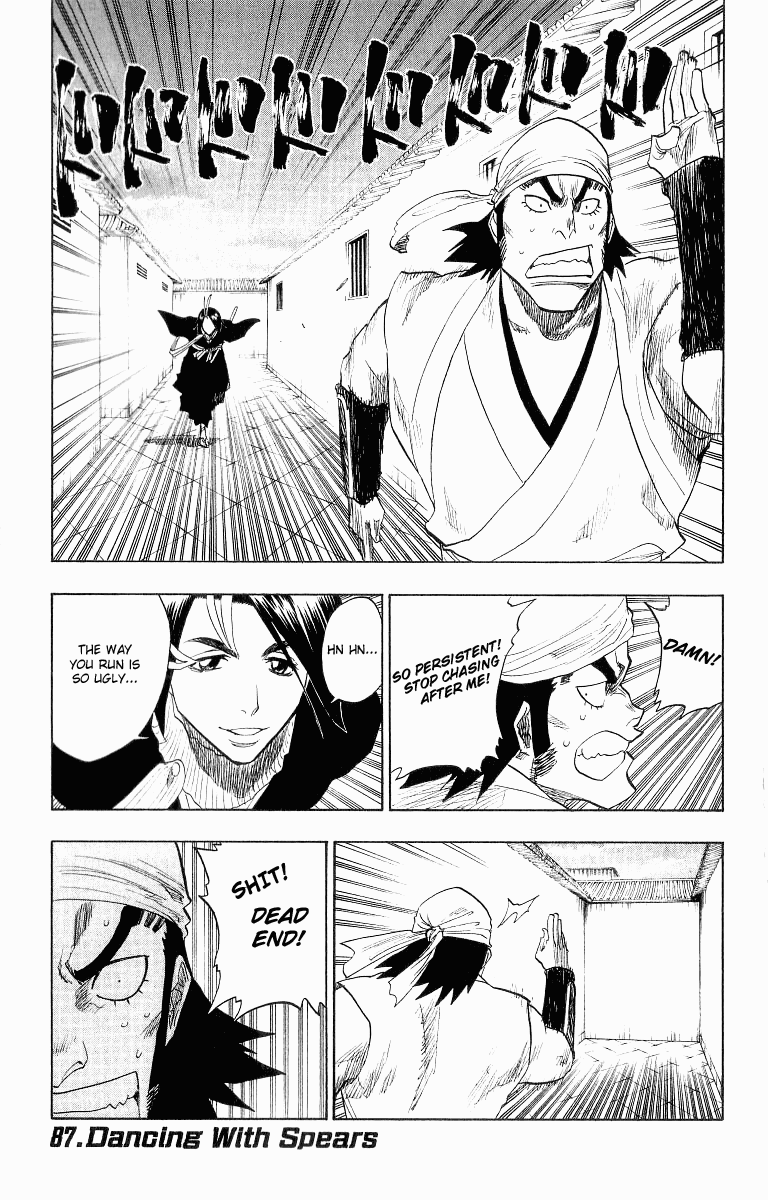 Bleach Chapter 87 page 1 - Chapter 87: Dancing With Spears