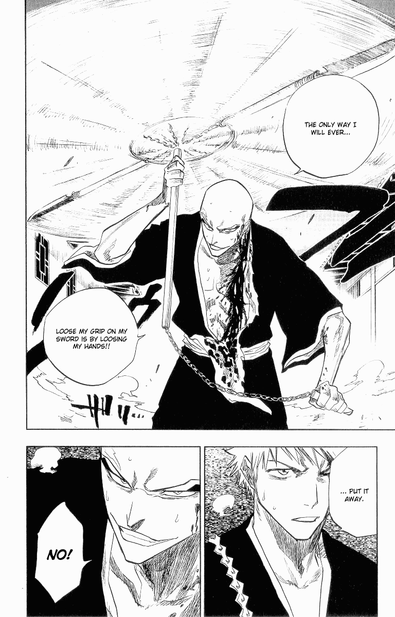 Bleach manga, chapter 88, page 14 of 20