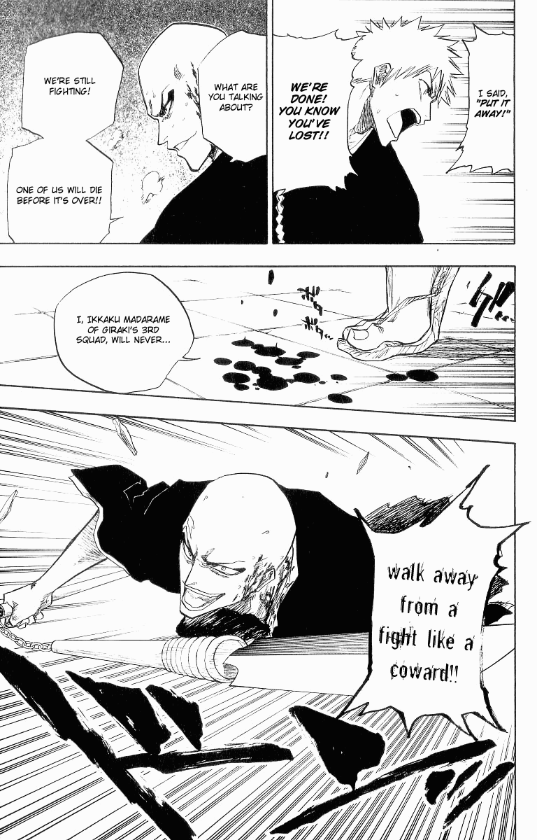 Bleach manga, chapter 88, page 15 of 20