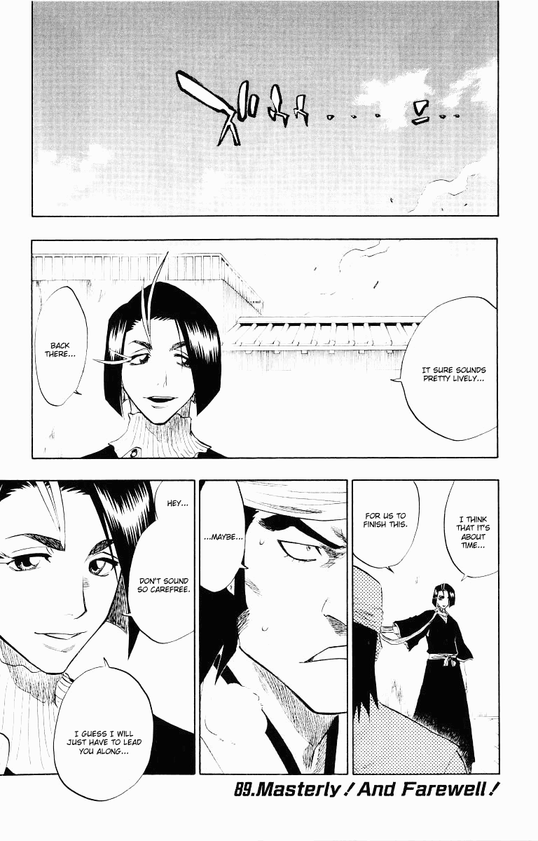 Bleach Chapter 89 page 6 - Chapter 89: Masterly! And Farewell!