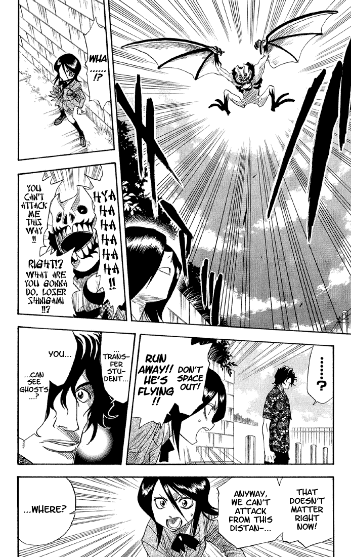 Bleach Chapter 9 page 17 - Chapter 9: Monster and a Transfer (Struck Down)