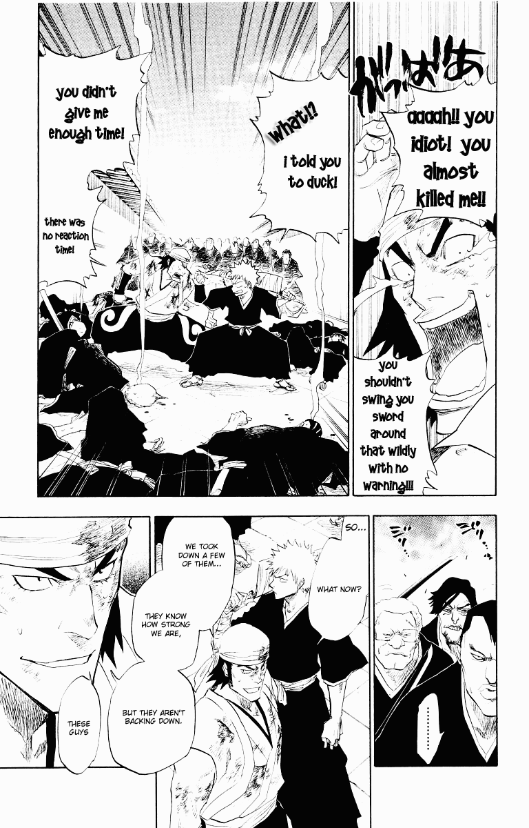 Bleach manga, chapter 92, page 17 of 20