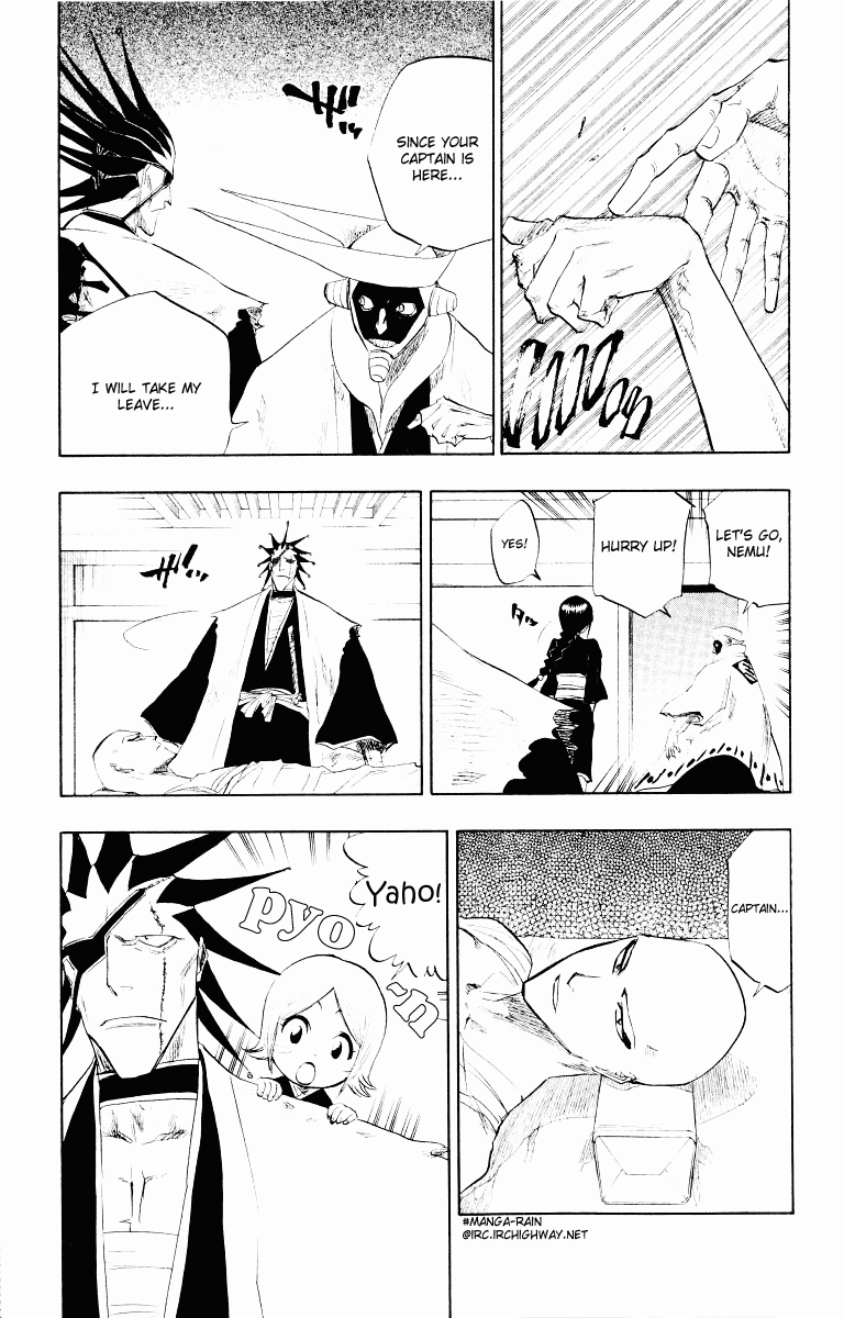 Bleach manga, chapter 93, page 12 of 19