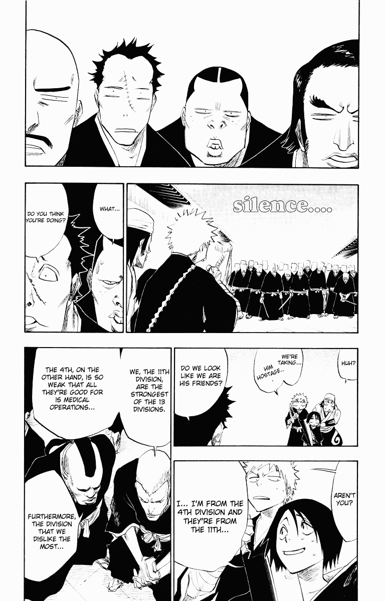 Bleach manga, chapter 93, page 3 of 19