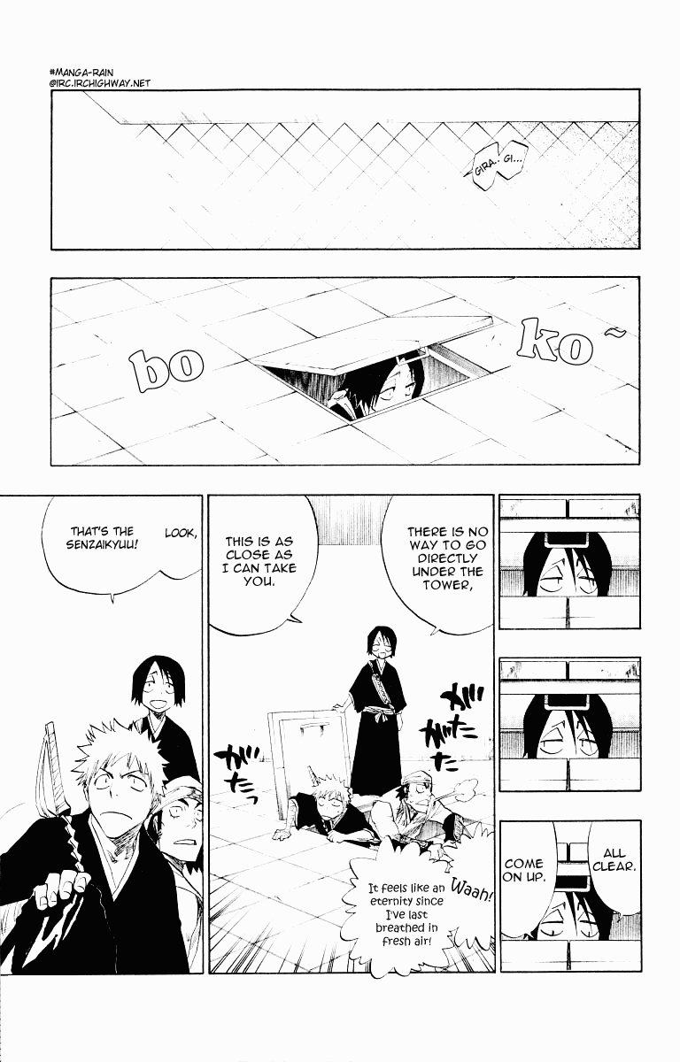 Bleach manga, chapter 94, page 13 of 18