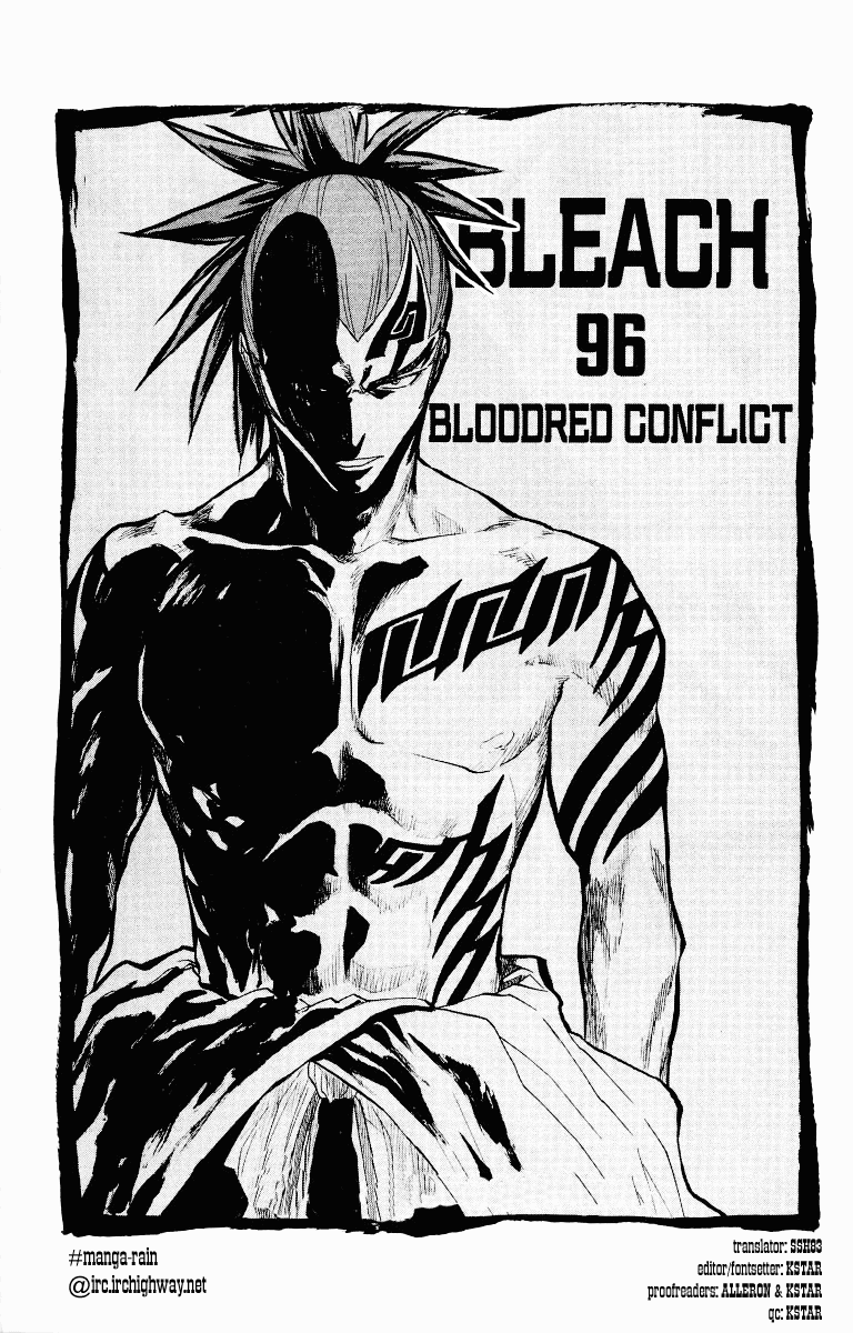 Bleach Chapter 96 page 5 - Chapter 96: Bloodred Conflict