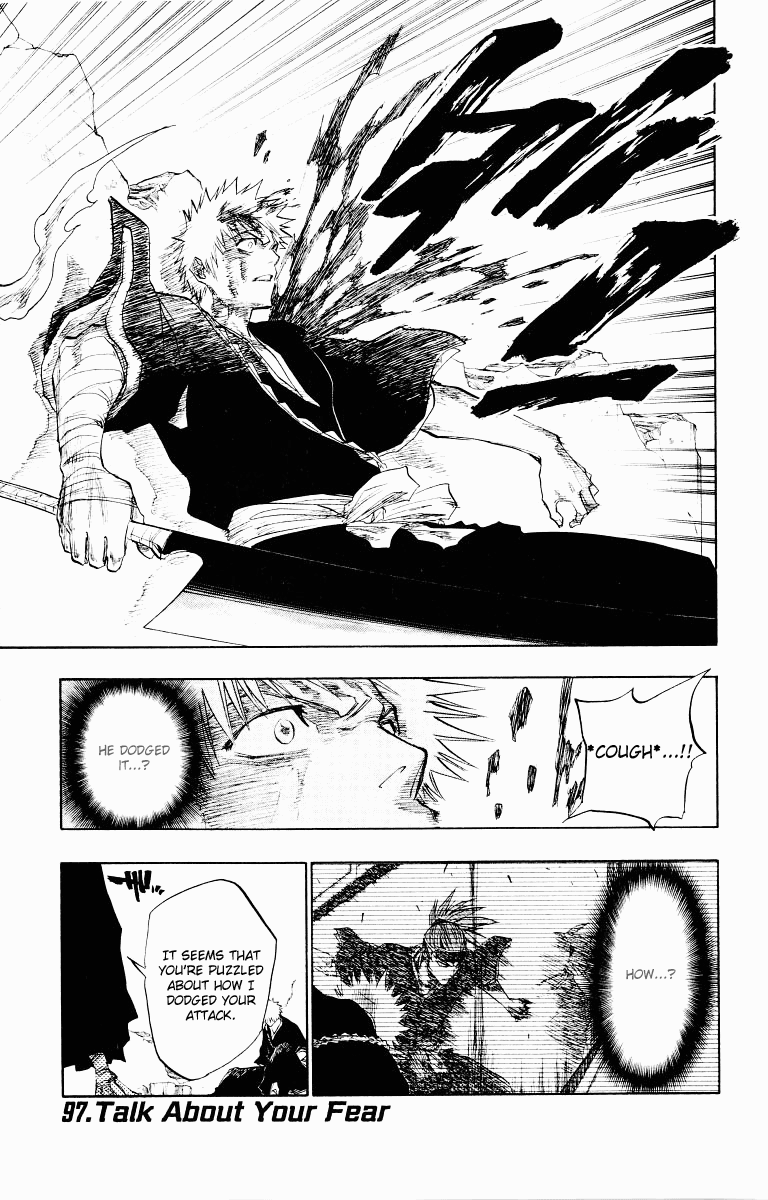 Bleach manga, chapter 97, page 1 of 21