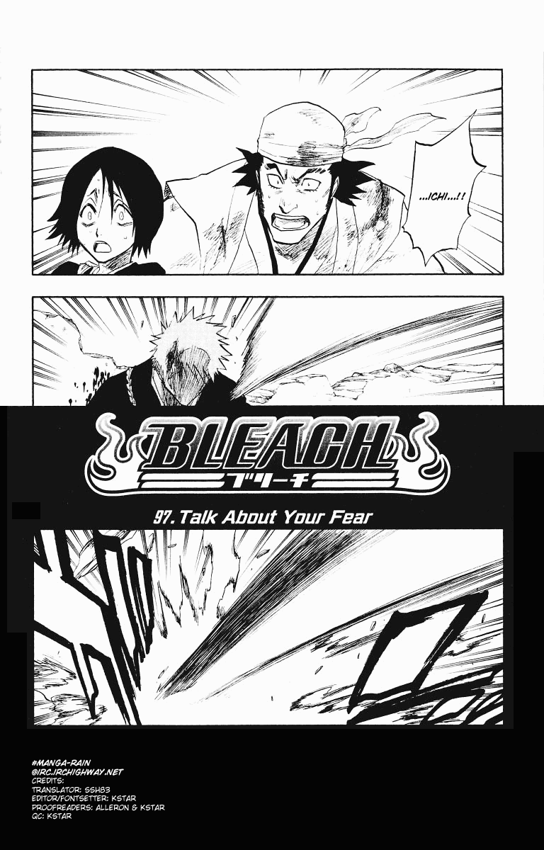 Bleach manga, chapter 97, page 4 of 21