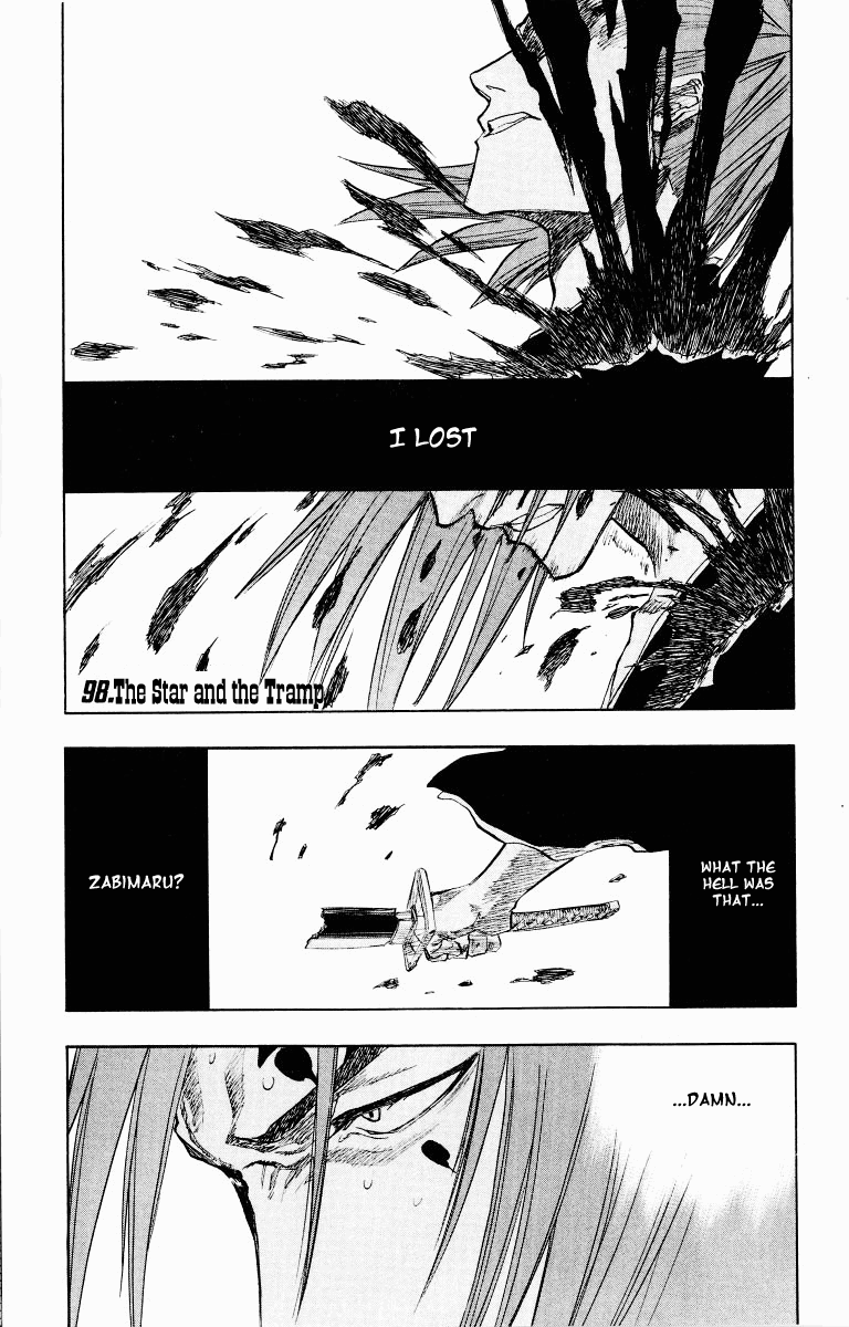 Bleach Chapter 98 page 1 - Chapter 98: A Star And A Stray Dog