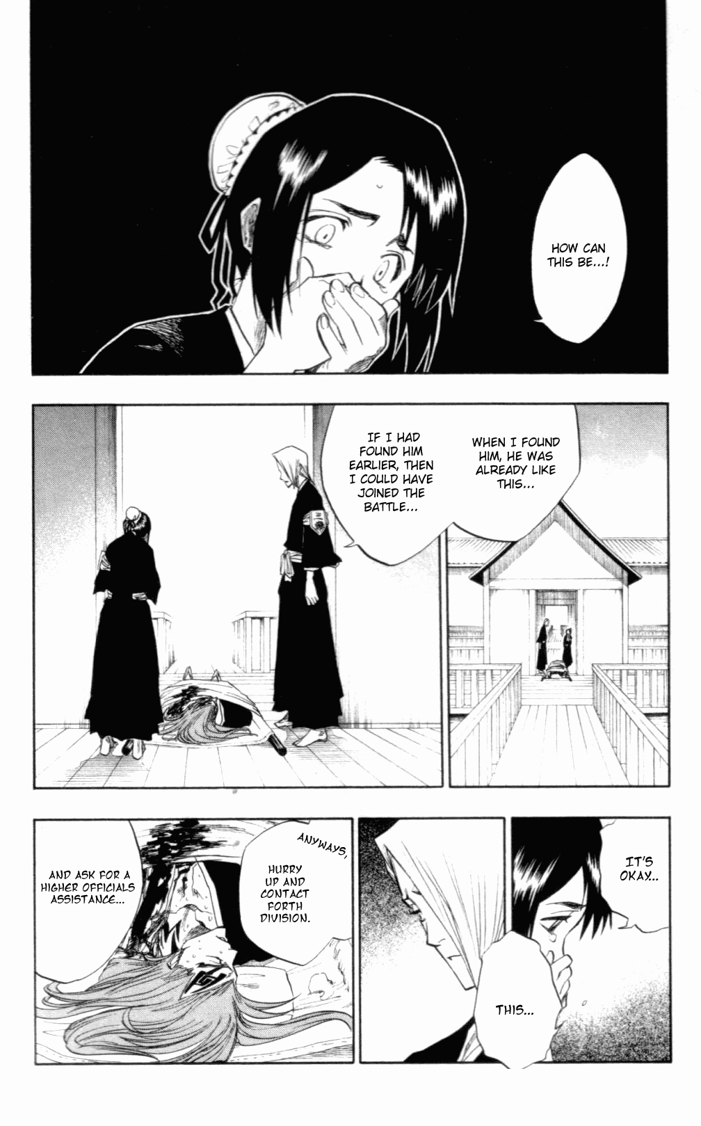Bleach Chapter 99 page 12 - Chapter 99: Dead Black War Cloud