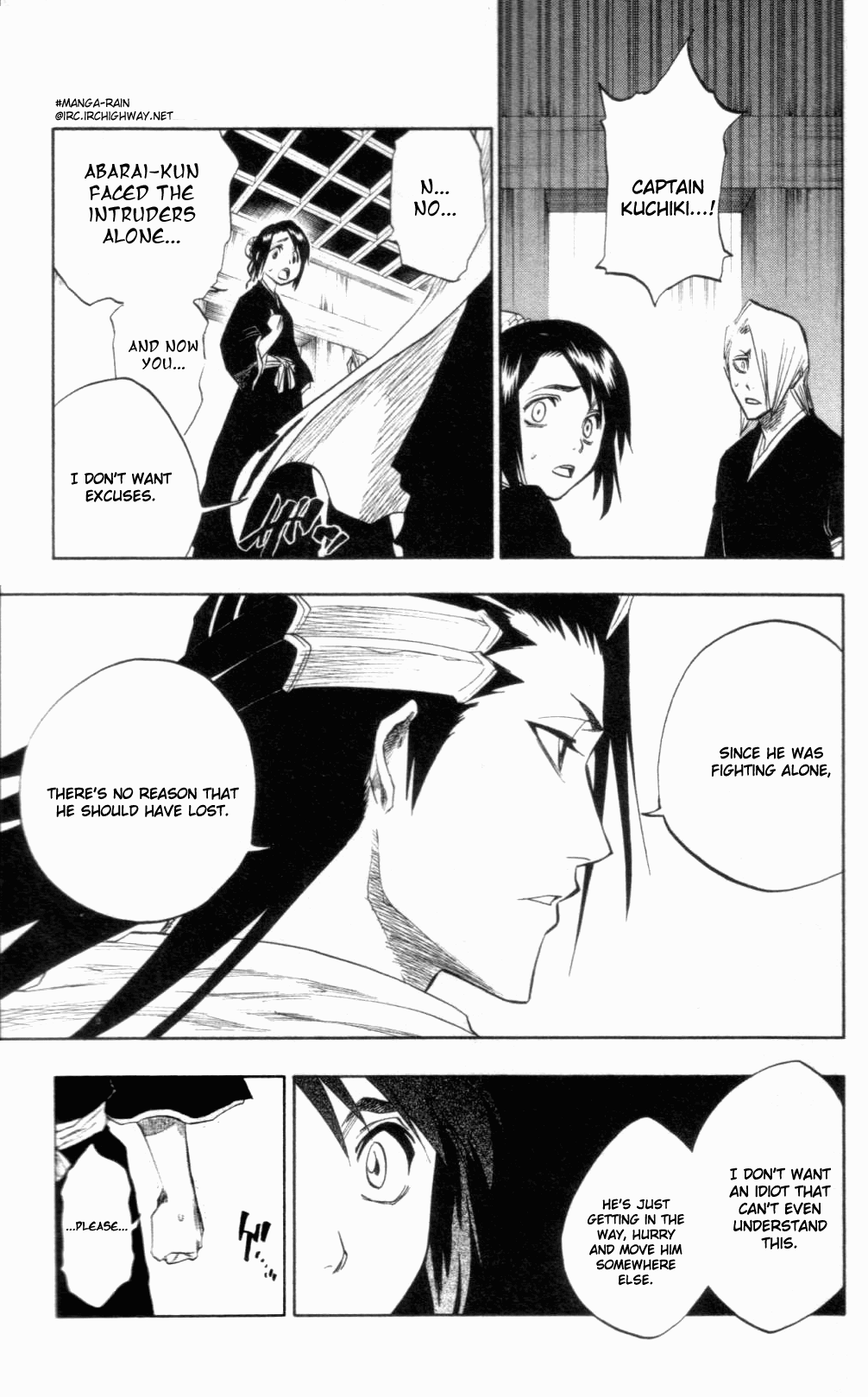 Bleach Chapter 99 page 14 - Chapter 99: Dead Black War Cloud