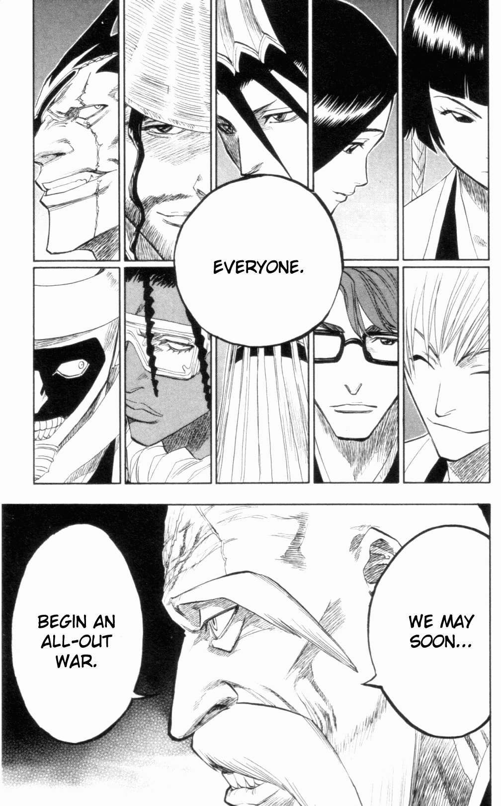 Bleach Chapter 99 page 20 - Chapter 99: Dead Black War Cloud