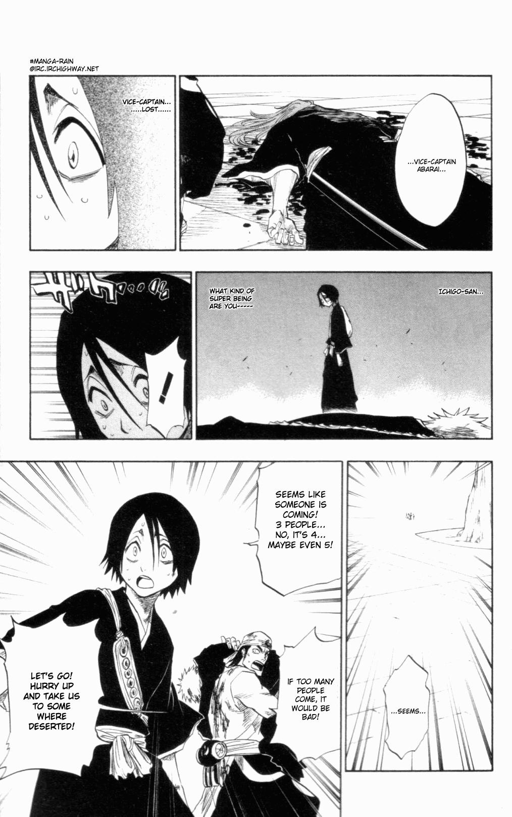 Bleach Chapter 99 page 8 - Chapter 99: Dead Black War Cloud