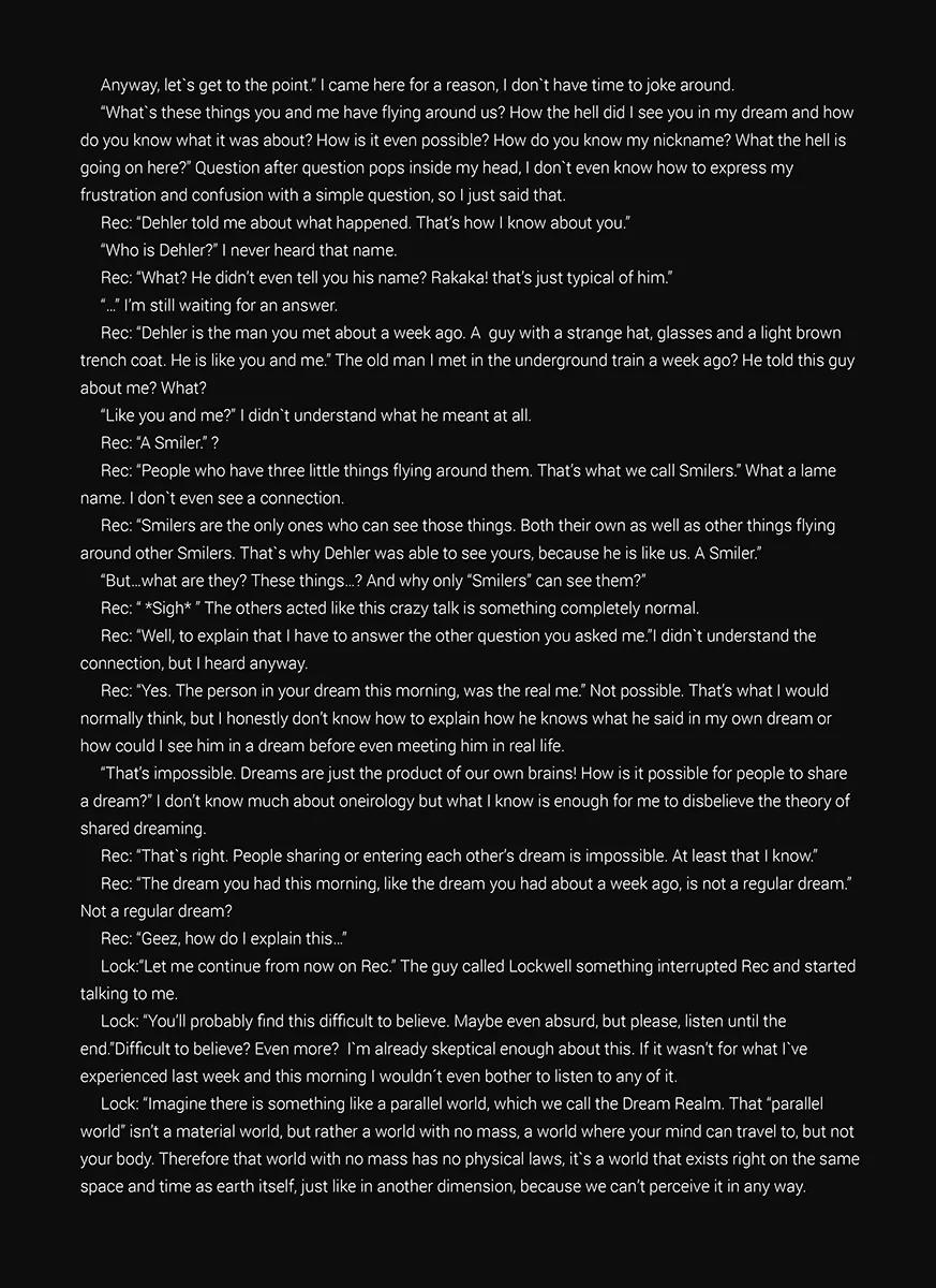 Bleak Chapter 4 page 5 - Chapter 4: The Marching Carnival:The Sad Smiler