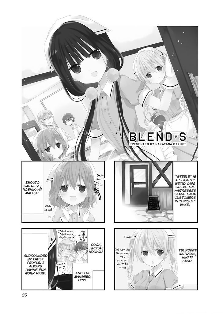 Blend S Chapter 4 page 1 - Chapter 4