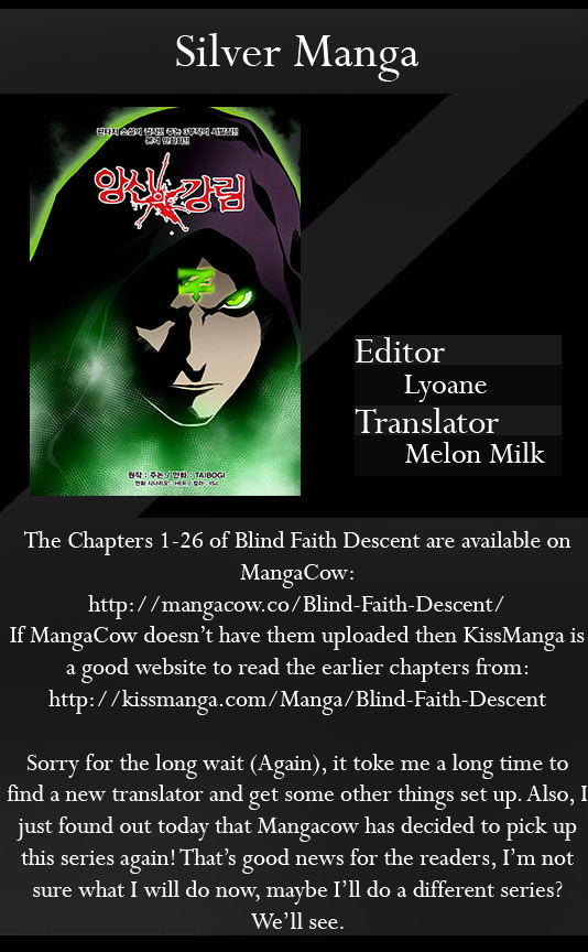 Blind Faith Descent Chapter 30 page 1 - Chapter 30