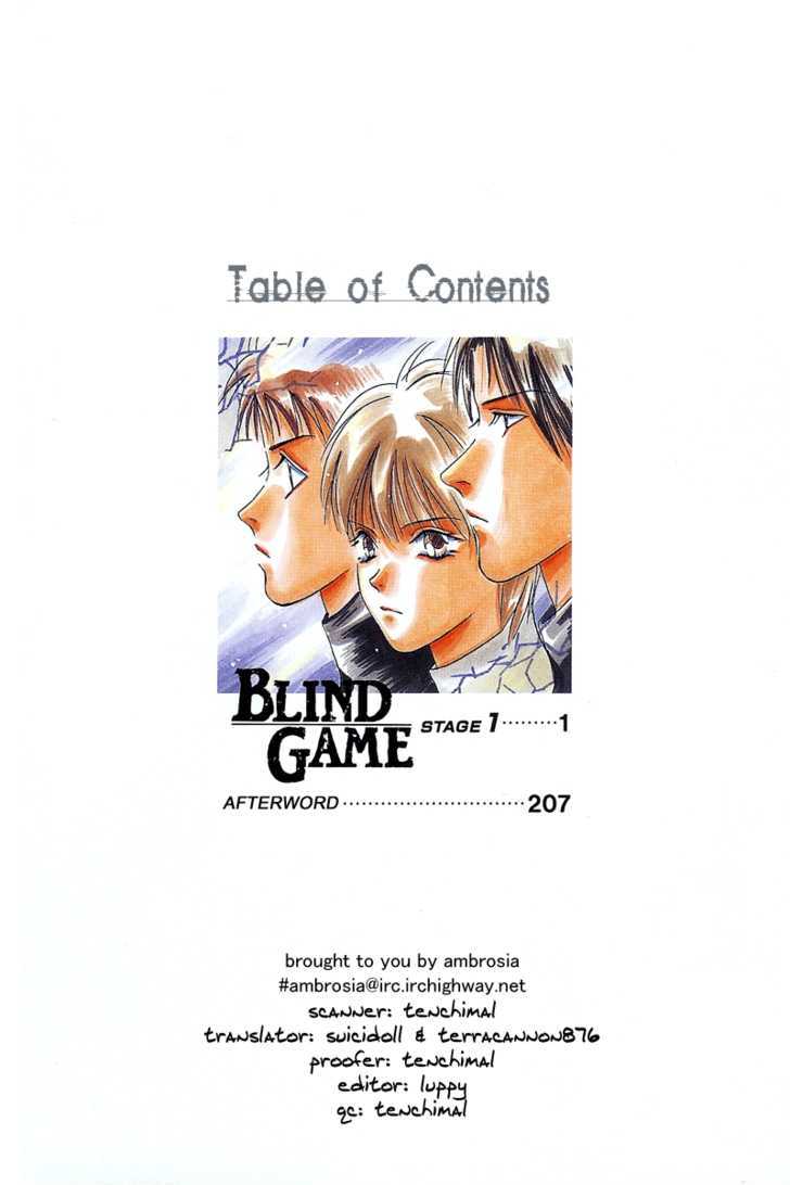 Blind Game Chapter 1 page 3 - Chapter 1 : Stage 1 (part 1)
