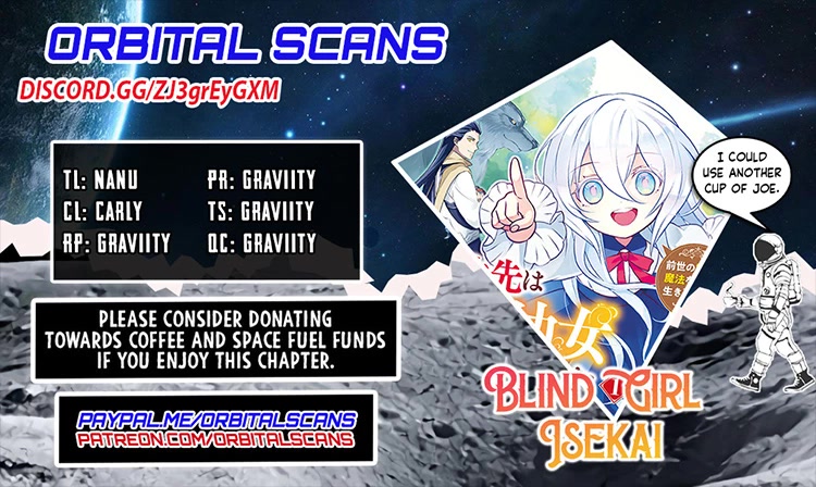 Blind Girl Isekai Chapter 10 page 1 - Chapter 10