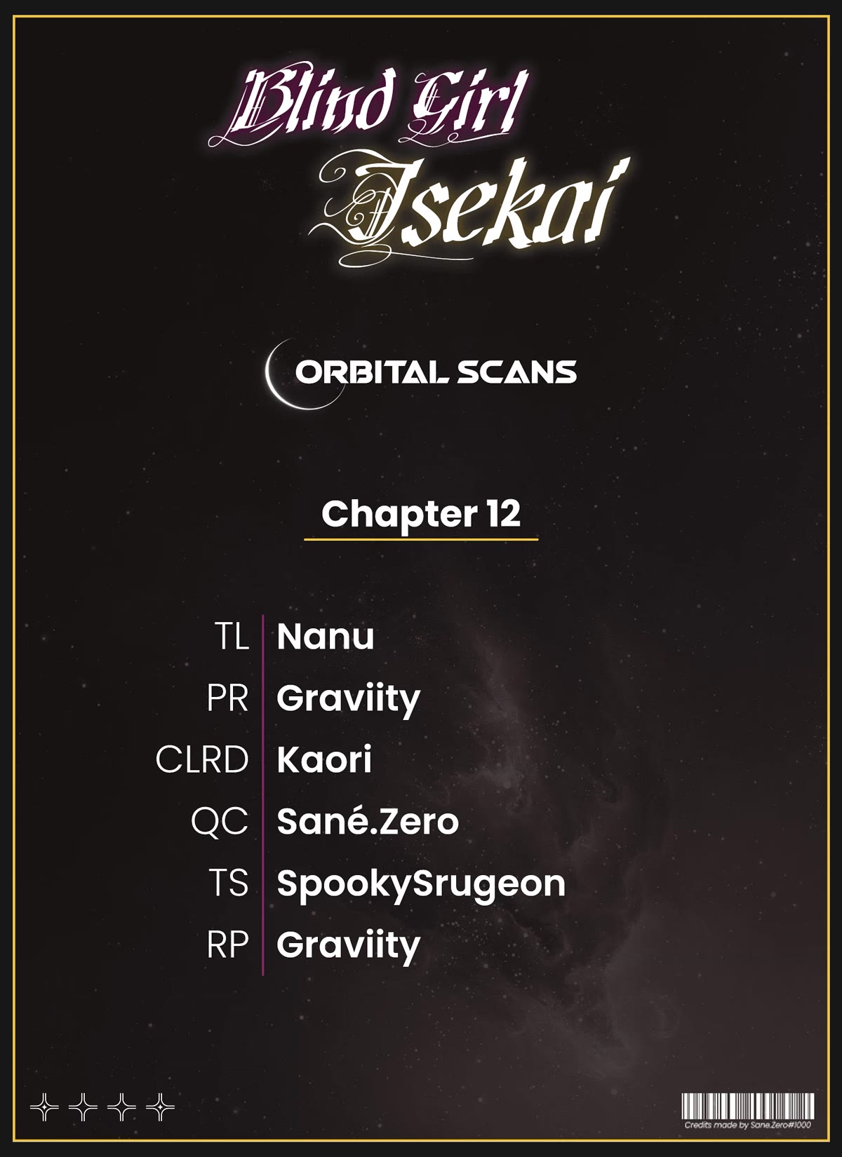 Blind Girl Isekai Chapter 12 page 1 - Chapter 12