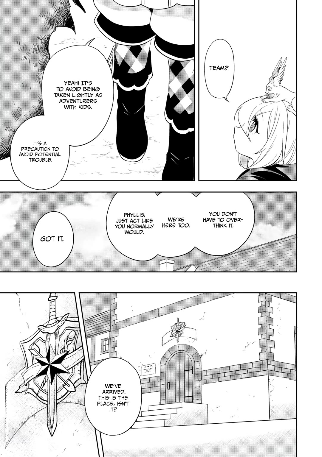 Blind Girl Isekai Chapter 19 page 14 - Chapter 19