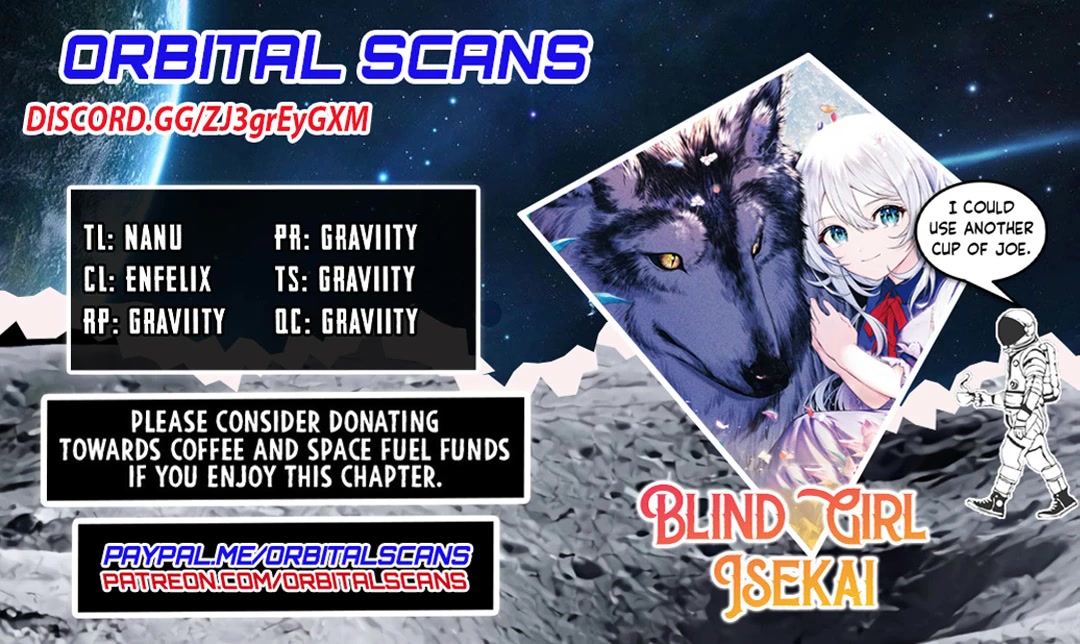Blind Girl Isekai Chapter 5 page 1 - Chapter 5