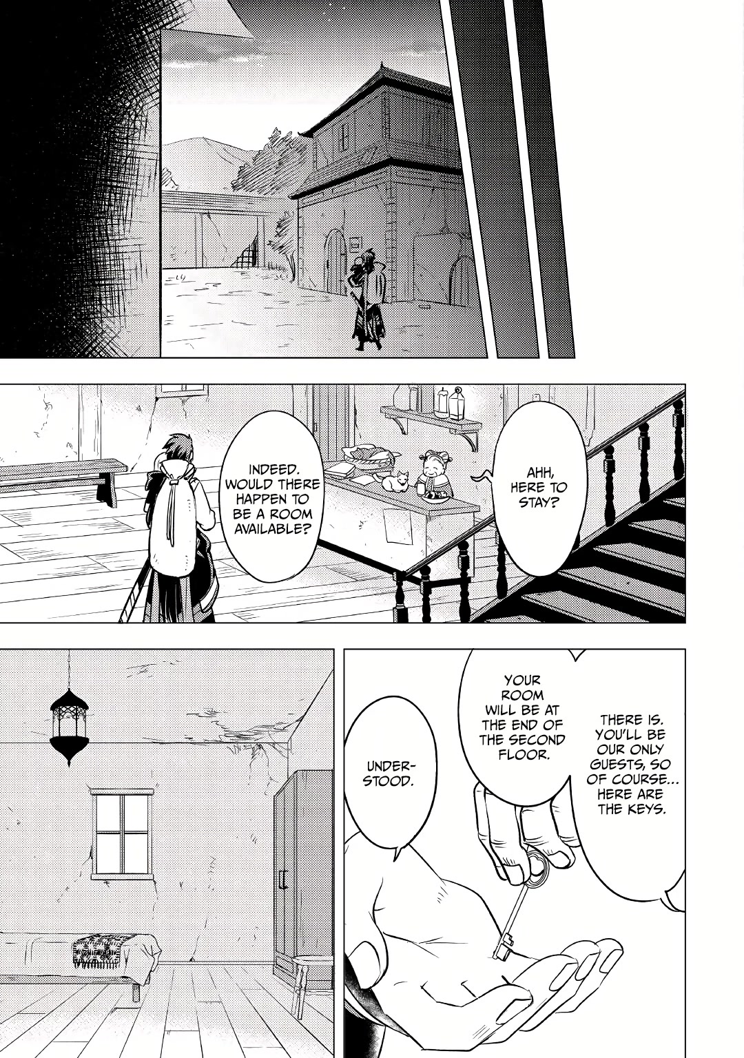 Blind Girl Isekai Chapter 8 page 19 - Chapter 8