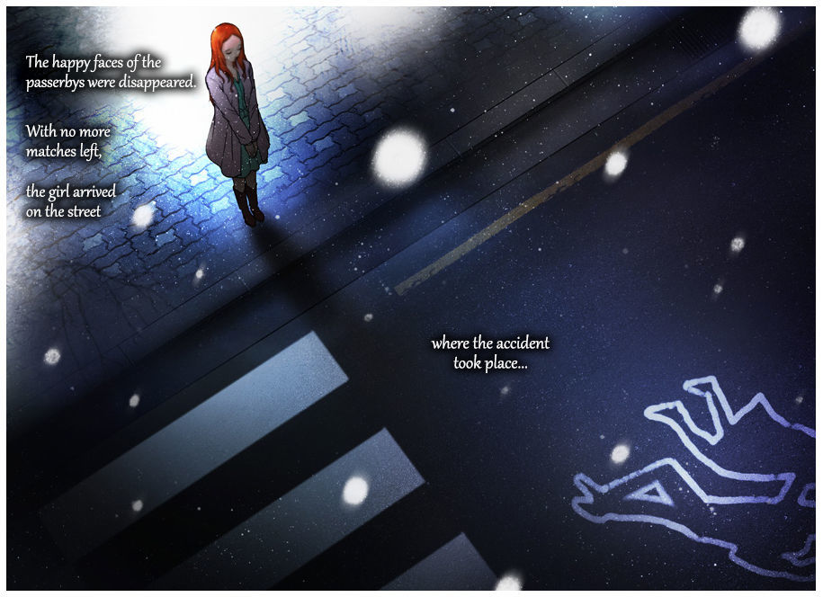 Blind Marchen Chapter 14 page 12 - Chapter 14 : Peter Pan and the Little Matchstick Girl