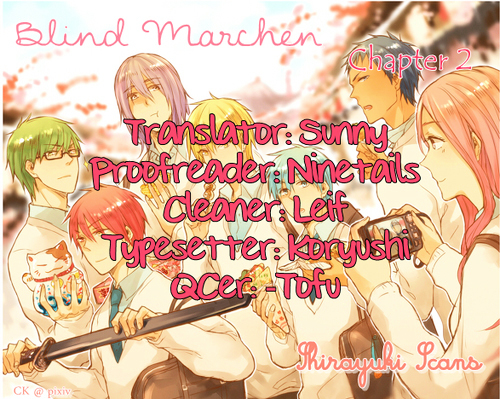Blind Marchen Chapter 2.2 page 1 - Chapter 2 v2 : Tale Two: Hard-boiled Madhatter