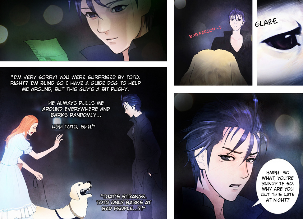 Blind Marchen Chapter 3.2 page 4 - Chapter 3 v2 : Tale Three: Cinderella Race