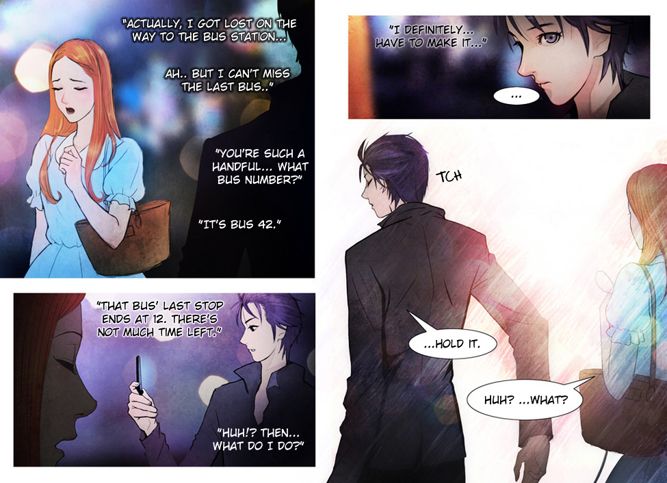 Blind Marchen Chapter 3.2 page 5 - Chapter 3 v2 : Tale Three: Cinderella Race