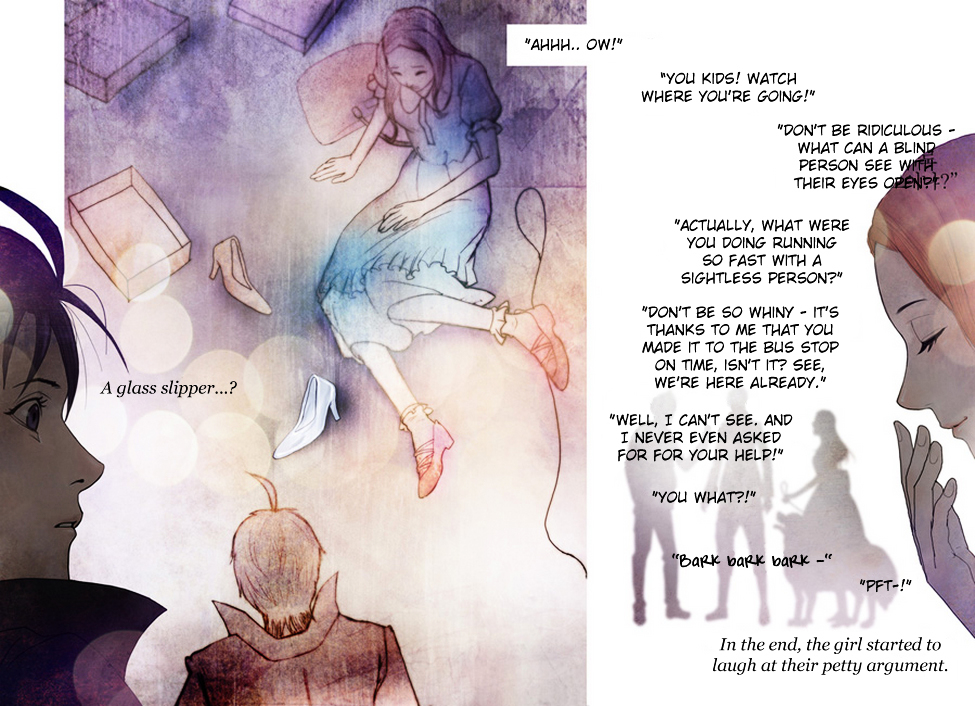 Blind Marchen Chapter 3.2 page 9 - Chapter 3 v2 : Tale Three: Cinderella Race