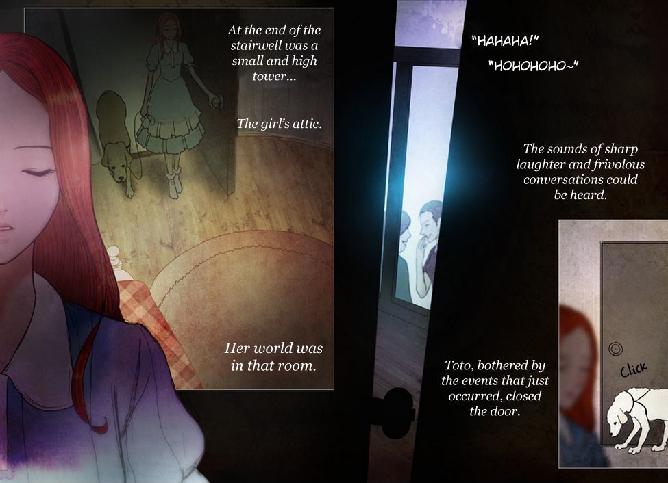Blind Marchen Chapter 4 page 6 - Chapter 4 : Tale Four: Rapunzel's Attic